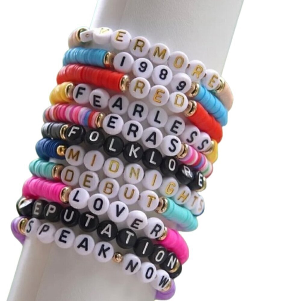 NEW 11-Piece “Swiftie Era” Inspired Boho Beaded Bracelet Set